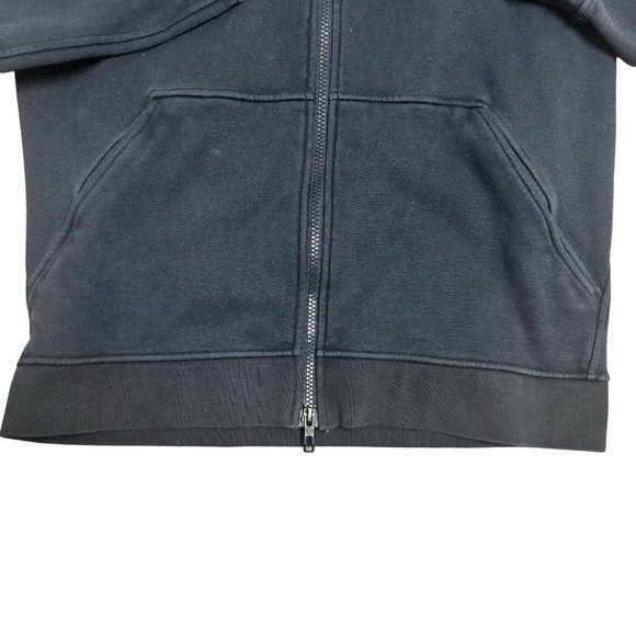 Lululemon Women's Size Medium Black Full Zip Double Zipper Hoodie W/ Pockets - Picture 6 of 12